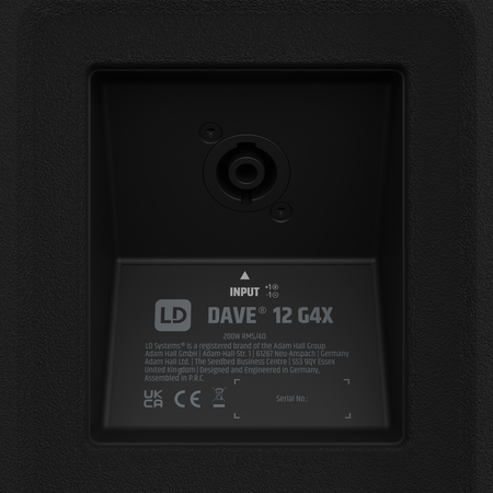 Image nº9 du produit LD Systems DAVE 12 G4X - Sonorisation 2.1 amplifiée 1460W mixage Bluetooth DSP