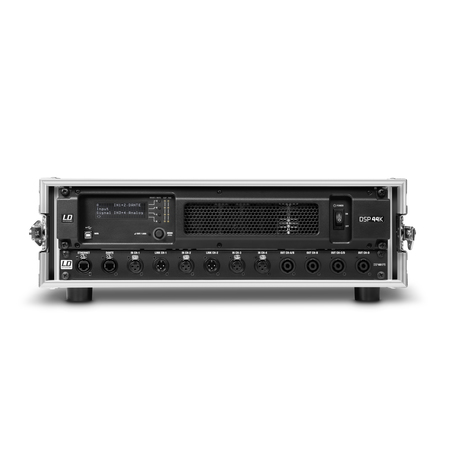 Image principale du produit LD Systems DSP 44 K RACK - 4-Channel Dante™ DSP Power Amplifier and Patchbay in 19