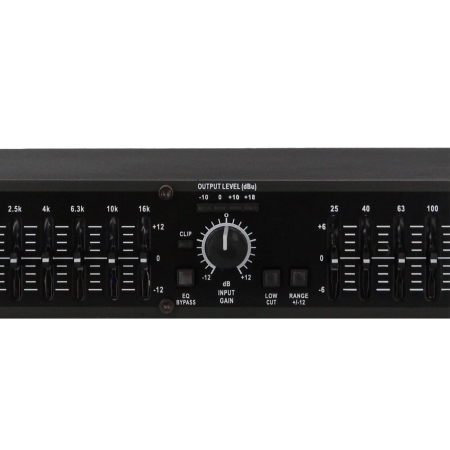 Image secondaire du produit EQ215 Power acoustics - Égaliseur Graphique 2 x 15 Bandes