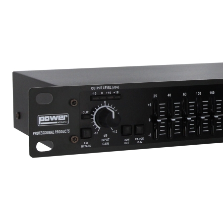 Image nº5 du produit EQ215 Power acoustics - Égaliseur Graphique 2 x 15 Bandes