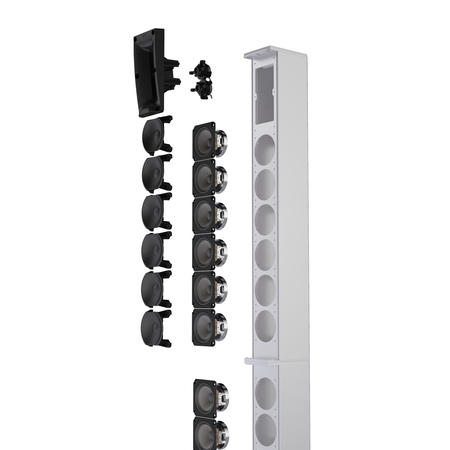 Image nº13 du produit LD Systems MAUI® 28 G3 MIX W - Système de sonorisation à colonne cardioïde compacte avec table de mixage numérique, blanc