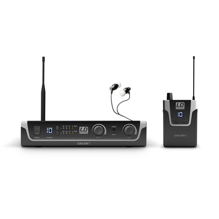 Image principale du produit In-Ear Monitor LD Systems U306 IEM HP avec écouteurs