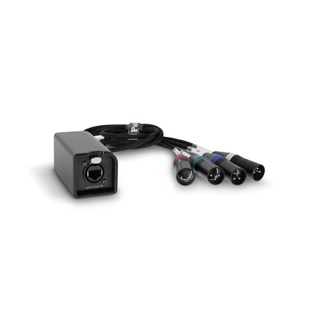 Image secondaire du produit Palmer P AOC L XLR M - Coupleur RJ45 vers 4 XLR mâles 3 broches