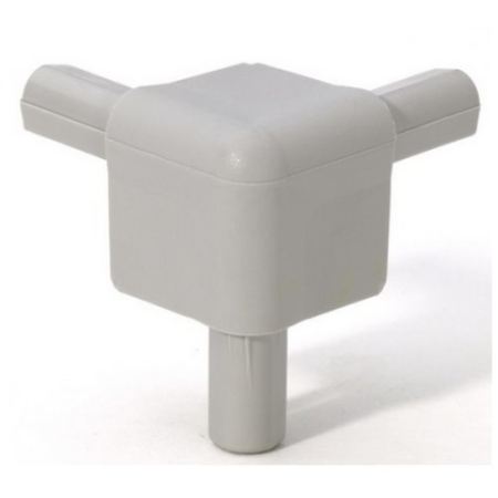 Image principale du produit Adam Hall Hardware Q 4506 AG - Coin pour Profilé Casemaker gris-aluminium