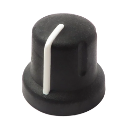 Image principale du produit AJ7305 Allen & Heath Grand Bouton Noir - Blanc