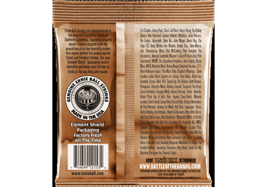 Image secondaire du produit 2153 ERNIE BALL - Jeu de cordes acoustiques - Light 12 cordes 9-46