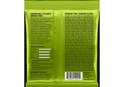 Image secondaire du produit 2221 ERNIE BALL - Jeu de cordes électriques - Regular slinky 10-13-17-26-36-46