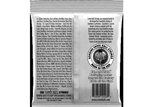 Image secondaire du produit 2403 ERNIE BALL - Jeu de cordes guitare classique - Nylon clair-métal argenté