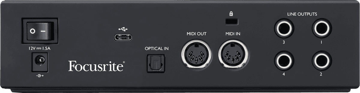 Image secondaire du produit CLARETT+ 2PRE FOCUSRITE - Interface audio 10 In/4 Out