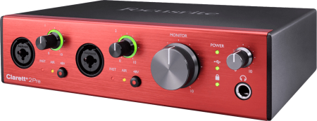 Image nº5 du produit CLARETT+ 2PRE FOCUSRITE - Interface audio 10 In/4 Out