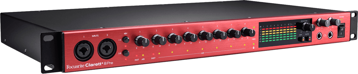 Image nº4 du produit Clarett+ 8PRE FOCUSRITE - Interface audio 18/20