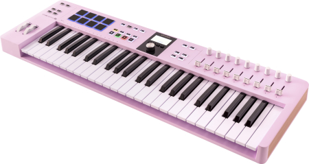 Image nº3 du produit KeyLab Essential 3-49-ROS ARTURIA - Clavier MIDI 49 touches Rose Quartz, contrôleurs DAW