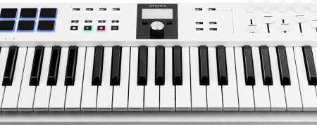 Image nº5 du produit ESSENTIAL3-61 ARTURIA - Clavier MIDI 61 touches blanc, USB, compatible DAW, plug-and-play,