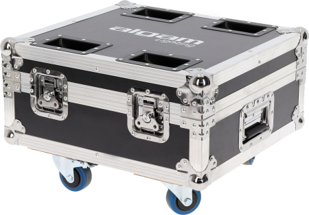 Image nº3 du produit EVENTPAR412-612-FC ALGAM LIGHTING - Flight case 6 projecteurs HEX IP avec chargeur