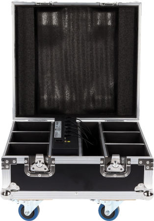 Image nº4 du produit EVENTPAR412-612-FC ALGAM LIGHTING - Flight case 6 projecteurs HEX IP avec chargeur