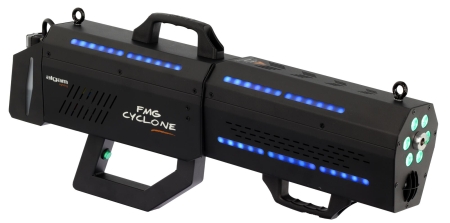 Image principale du produit FMG-CYCLONE ALGAM LIGHTING - Machine à fumée portable 1200W batterie 60s jet 10m