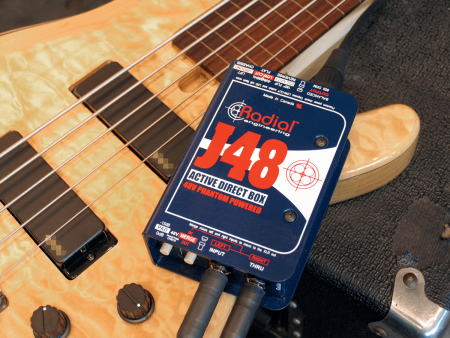 Image nº9 du produit J48 RADIAL ENGINEERING - Boîte de direct DI active 9V haute impédance