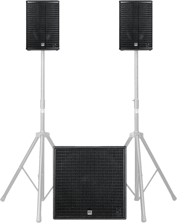 Image principale du produit L5MKIIPACK-LOUNGE HK AUDIO Kit amplifié 120-180 pers. avec housses