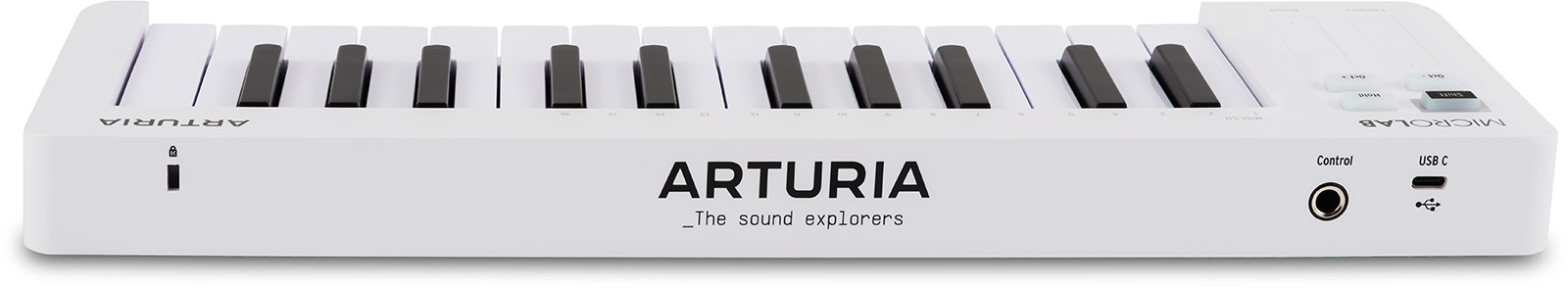 Image nº4 du produit MicroLab mk3 - Arturia - Clavier MIDI compact, USB-C, 500 presets, pédale sustain