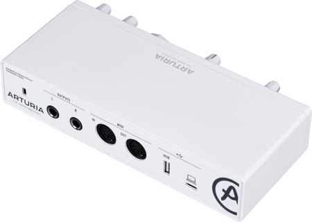 Image secondaire du produit MINIFUSE2-WH ARTURIA Interface audio 2 entrées/sorties blanche robuste compacte