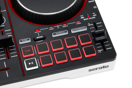 Image nº8 du produit PARTYMIX3 NUMARK - Contrôleur DJ 2 voies portable 3 LED USB-C