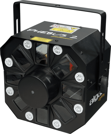 Image nº3 du produit PHEBUS2 ALGAM LIGHTING - Projecteur LED/Laser 3-en-1 Derby Strobe Wash