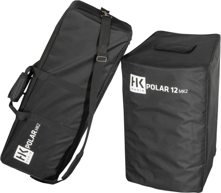 Image nº10 du produit POLAR12-MK2-W HK AUDIO - Système colonne amplifié Bluetooth TWS + mixeur + housses blanc