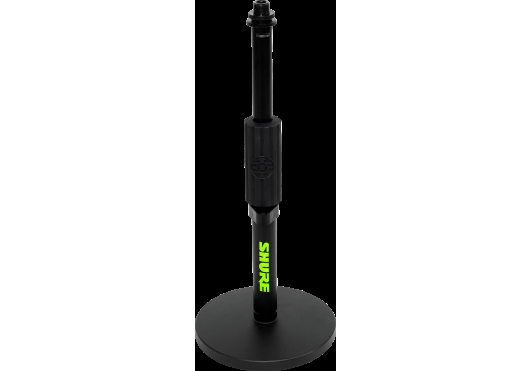 Image principale du produit SHDESKTOP1 SHURE BY GATOR - Base ronde 15cm diam, réglable en hauteur 25-38cm