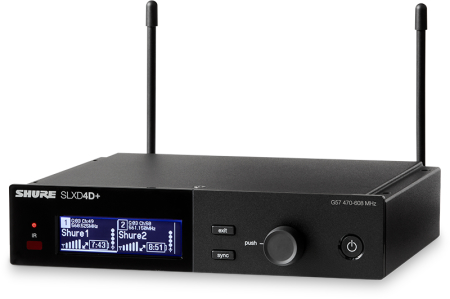Image nº4 du produit SLXD14D+E-G65 SHURE Système double ceinture G65 470-606 MHz