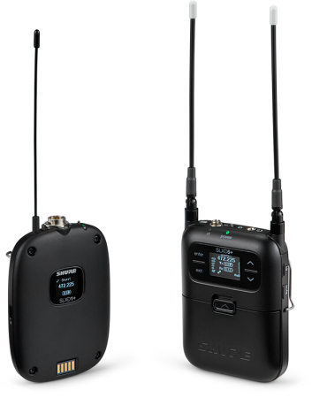 Image principale du produit SLXD15+-G65 SHURE - Système complet portable ceinture 470-606 MHz