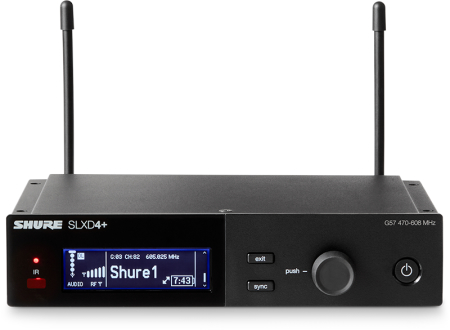 Image nº3 du produit SLXD24+E-58-G65 SHURE - Système sans fil complet SM58 470-606 MHz