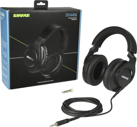 Image nº5 du produit SRH440A-EFS SHURE Casque studio pro fermé pliable podcast