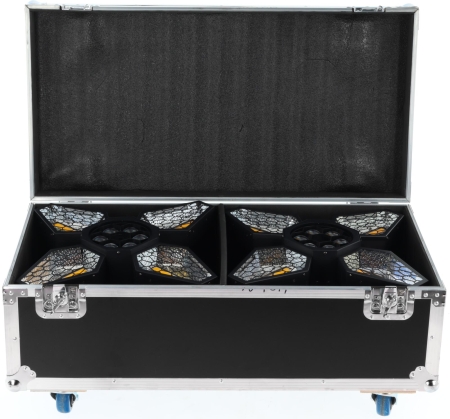 Image principale du produit VINTAGE-FLOWER-FC2 ALGAM LIGHTING - Flight case bois mousse 2 pièces