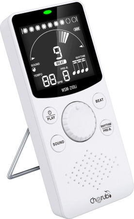 Image secondaire du produit WSM-210LI CHERUB - Métronome électronique compact, rechargeable, 4 sons, écran LCD, suppor