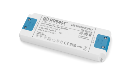 Image nº3 du produit PFV 24V 30W Cobalt - Alimentation 230V vers 24V continu DC 30W 1,25A IP20