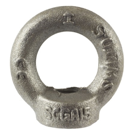 Image principale du produit Anneau de levage femelle DIN582 filetage M14 - CMU 500 kg