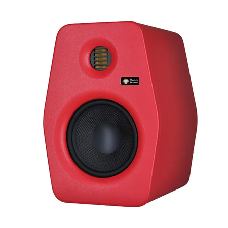 Image principale du produit Baboon 6 red Monkey banana - Enceinte monitoring 6 pouces rouge avec tweeter à ruban