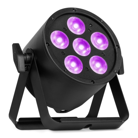 Image principale du produit BAC324 BeamZ Professional - PAR à LED 6 x 10W RGBWA-UV en aluminium avec télécommande