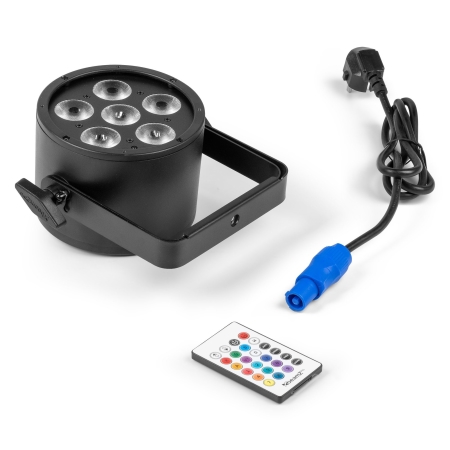 Image nº10 du produit BAC324 BeamZ Professional - PAR à LED 6 x 10W RGBWA-UV en aluminium avec télécommande