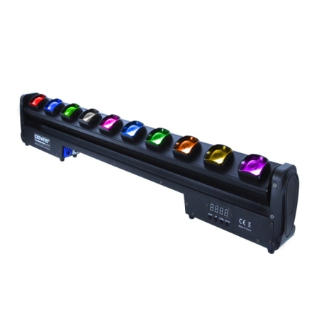 Image principale du produit Power LIGHTING BARRE LED MOTOR 10x15W QUAD Barre Led 10x15W Motorisée
