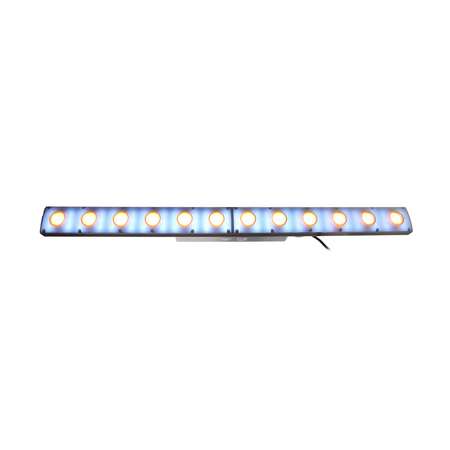 Image nº3 du produit Barre led Power lighting 12X3W crystal gold 12 led W + 54 led SMD RGB