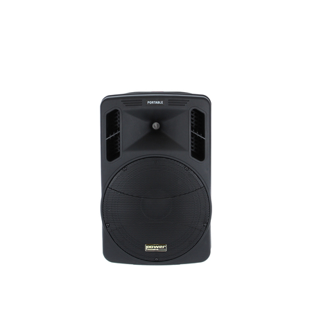 Image nº4 du produit BE 9412 V2 Power Acoustics - enceinte autonome avec lecteur CD MP3 SD USB DIVX Bluetooth et 2 micro mains sans fil UHF