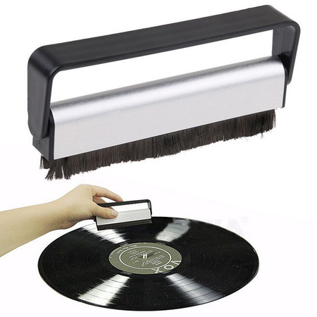 Image principale du produit Brosse fibre de carbone pour nettoyage disques vinyles