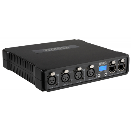 Image principale du produit BT Node24 Mk2 - Node Artnet DMX 4 univers sur XLR 3 broches