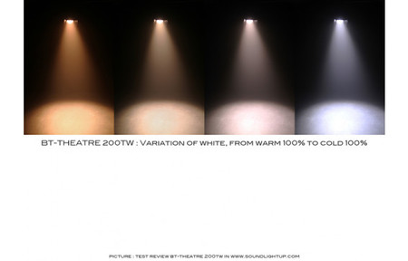 Image nº10 du produit BT Théâtre 200TW Briteq - Projecteur fresnel led 200W blanc variable Zoom 12 - 56°