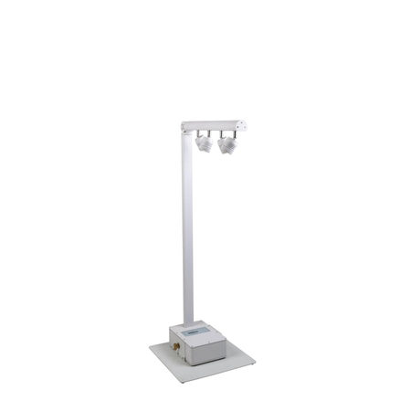 Image secondaire du produit BTI-AKKUPOLE WHITE Briteq – Mât d’éclairage sur batterie 4x5W DMX sans fil IP65