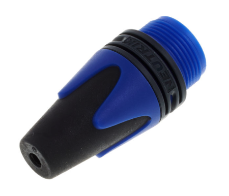 Image principale du produit Manchon  serre-câble NEUTRIK pour XLR serie XX - Bleu