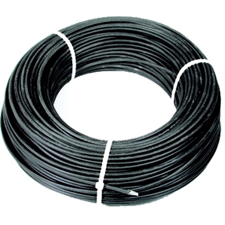 Câble galvanisé diamètre 3 avec gaine plastique de 4 mm longueur 50 métres  SN° 678-1