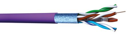 Image principale du produit Câble CAT6A 2x 4 paires F/UTP 510 MHZ LSZH DCA