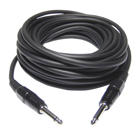Image principale du produit Câble audio Jack 6.35 mono vers Jack 6.35 mono 20m